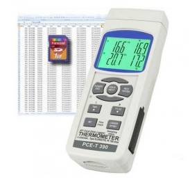 Контактный термометр логгер РСЕ Т 390