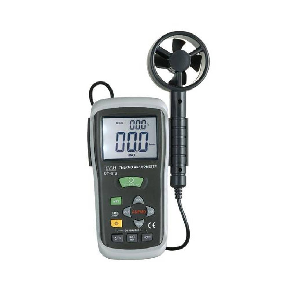 DT-618 Термоанемометр для измерения скорости ветра и температуры_1