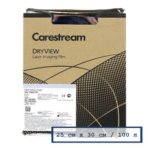 Термографическая рентгеновская пленка KODAK (Carestream) DryView DVB+ 25х30 (100 л.)